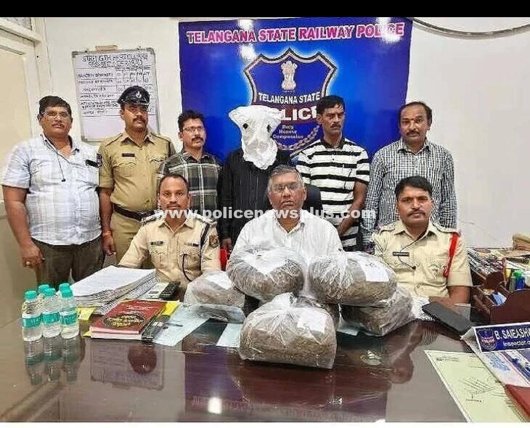 Ganja confiscated at Secunderabad railway station