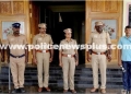 Armed officers provide security at courts