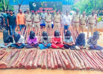 Red Sandalwood Smugglers Arrested
