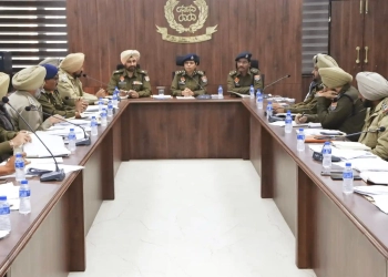 SSP Bathinda convened a Crime Meeting