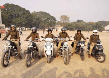 SP Rajnesh Singh, IPS, launched the “Helmet Bike Rally” in 2025