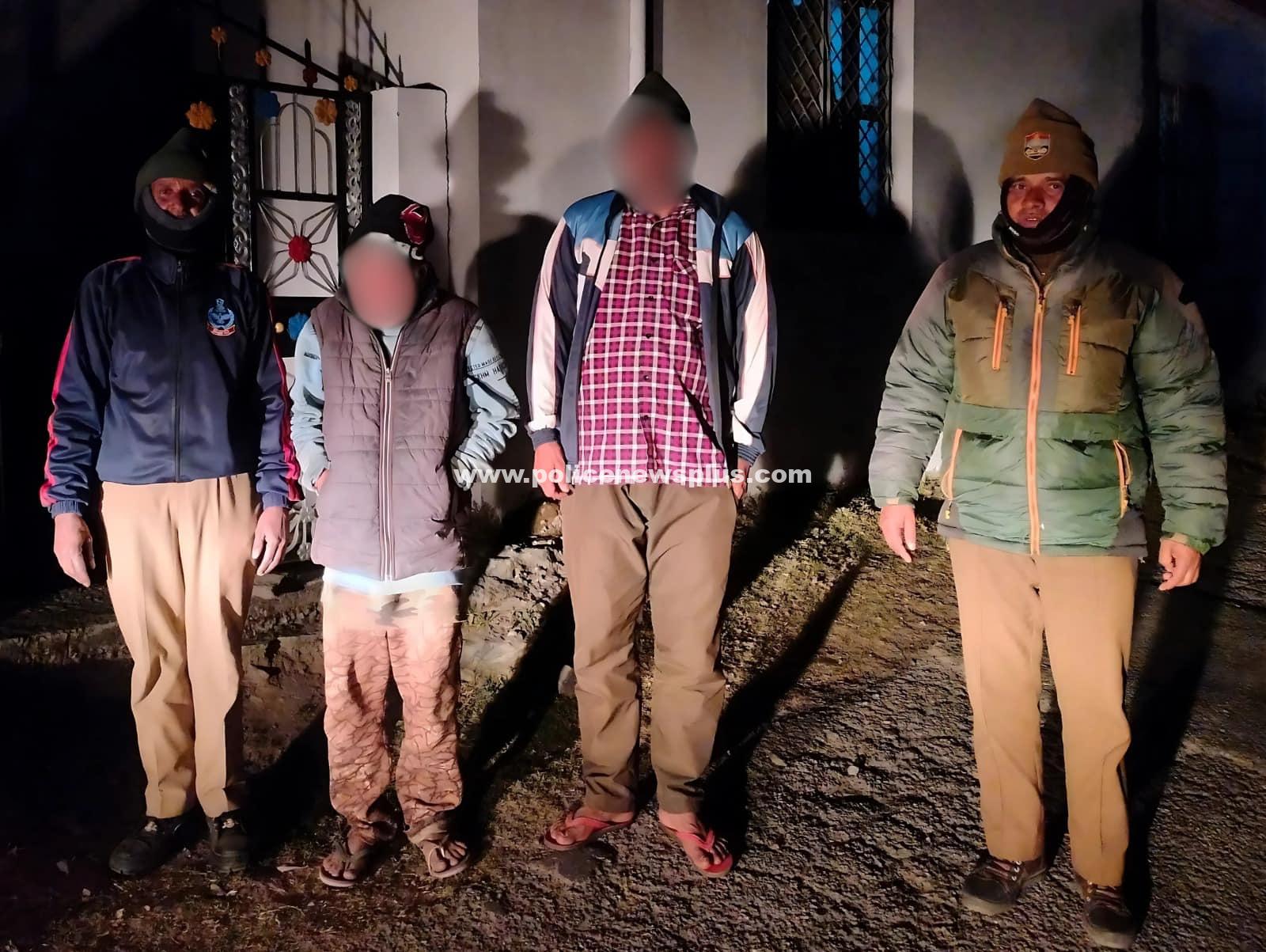 Police rescue missing Elderly