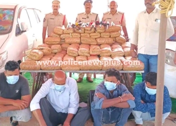 Vigorous Enforcement by AP Police against the Ganja Trade