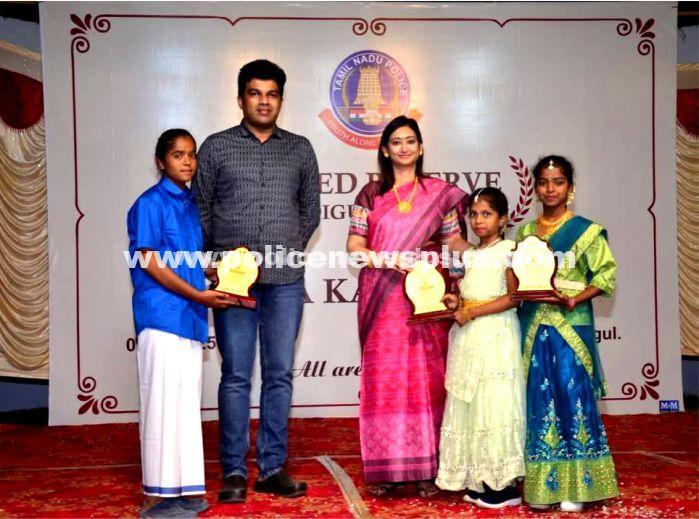 Closing ceremony of the annual parade training for police officers