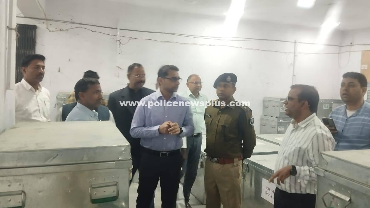 EVM Warehouse Security Inspection