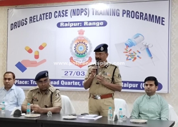 Range-level NDPS Act training concluded in Raipur