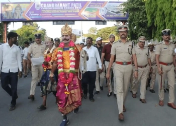 Kalaburgi Police Commissioner Launches Traffic Awareness Walk