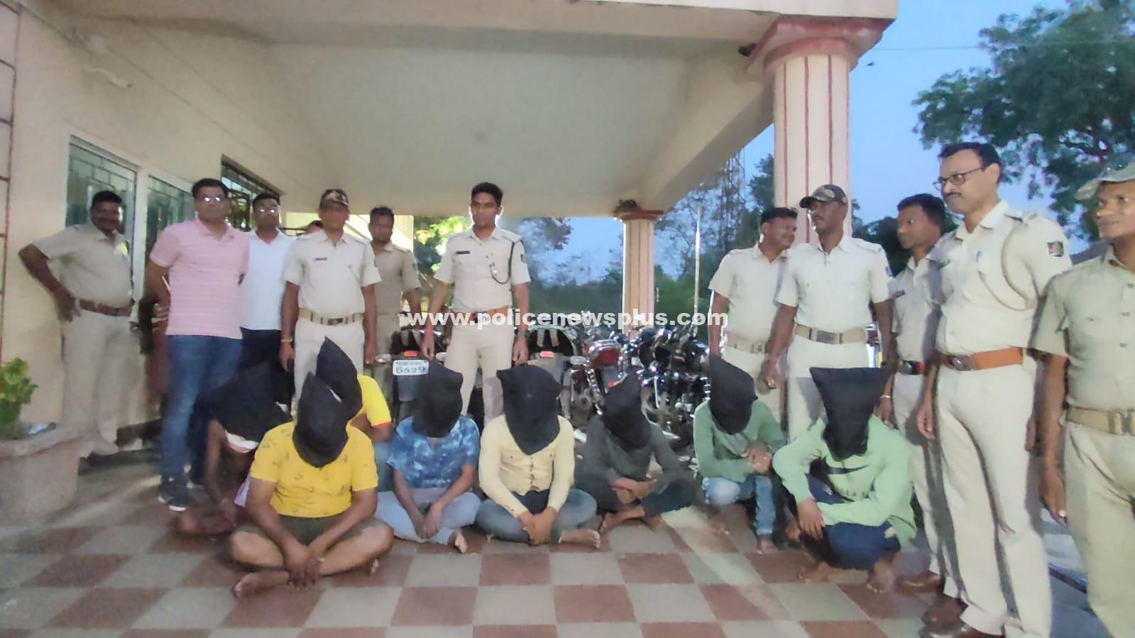 Bargarh Police Bust Bike Theft Gang