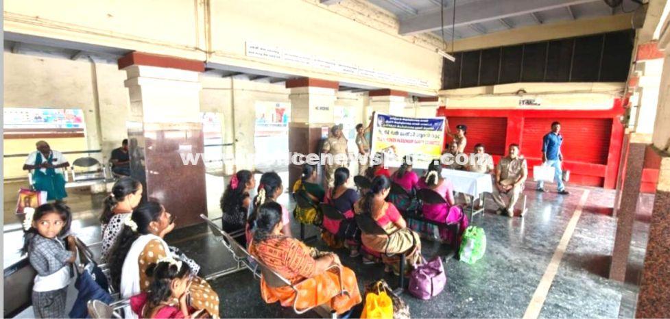 Consultation meeting led by a Sub- Inspector of Police