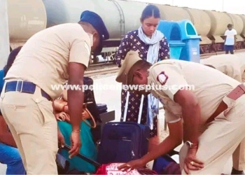 Police Intensify Checks at Hosur Railway Station