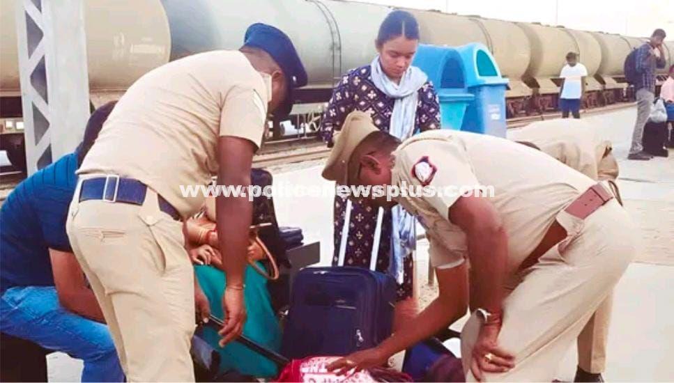 Police Intensify Checks at Hosur Railway Station