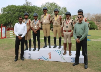 Assam Police Riders Gallop to Victory