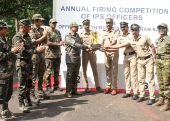 Kulathupuzha Police Wins Pistol Competition