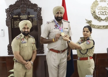 ASI Jagjit Singh Wins Gold