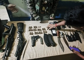 Three Extortionists Arrested, Arms Seized in Churachandpur Operations