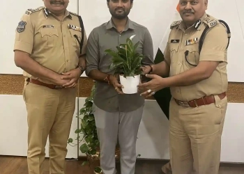 Telangana DGP Congratulates Constable’s Son for UPSC Success