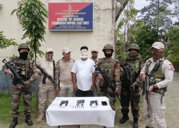 Security Forces Nab Armed Militant in Imphal