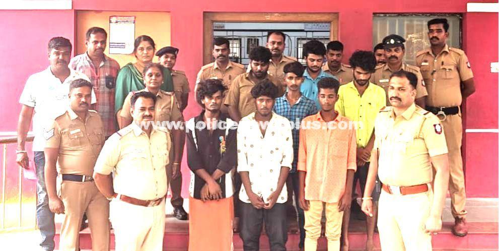 Palani Police Bust Ganja Peddling Gang