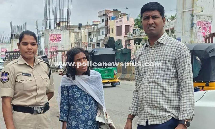 Rachakonda Police Rescue Homeless Woman