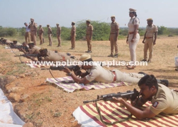 Tirunelveli City Police Undergo Firearms Training