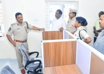 Police Commissioner Inspects New Police Station