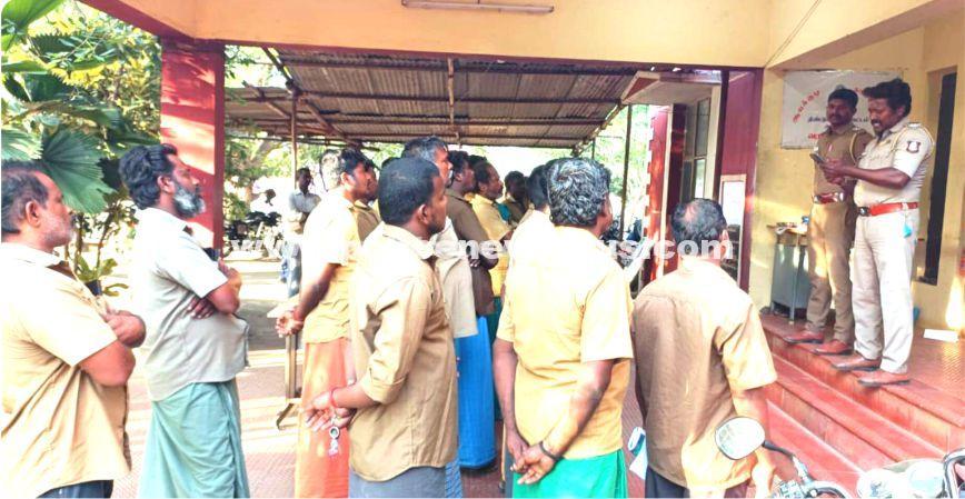 Dindigul Police Issue Guidelines to Auto Drivers