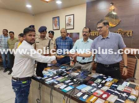 Singrauli Police Recover Lost Phones