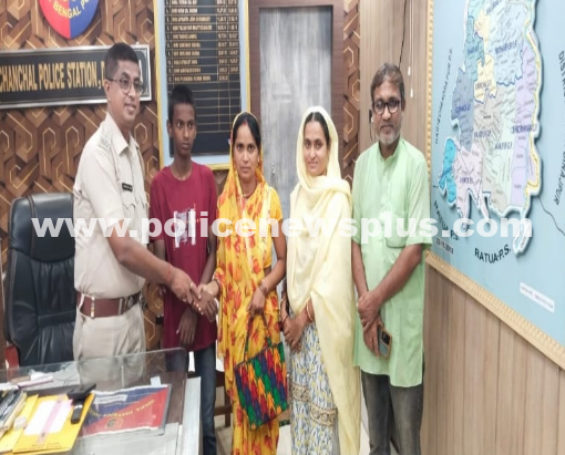 Malda Police Reunite Nepalese Boy