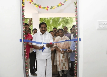 Minister Inaugurates Classroom, Distributes Scooters