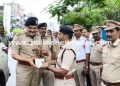 DGP Anjani Kumar Inspects Sub-Jail; SP Welcomes with Plant