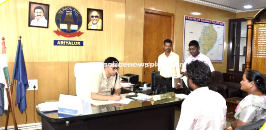 Ariyalur Police Conducts Weekly Grievance Camp