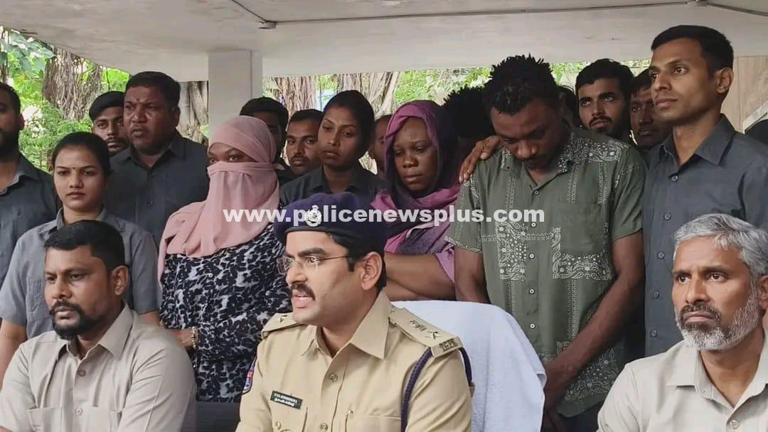 Hyderabad Police Deport Drug Peddlers