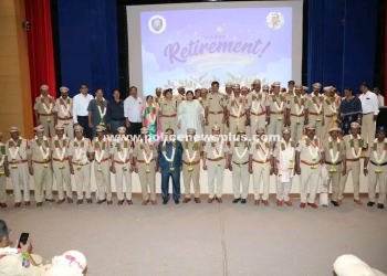 Hyderabad Police Honours 73 Retiring Officers