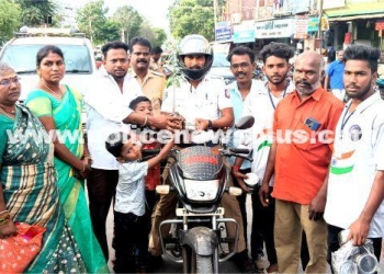 Madurai Police Launch Road Safety Drive