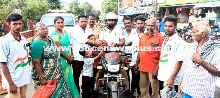 Madurai Police Launch Road Safety Drive