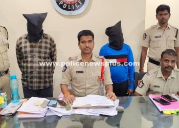 Srikakulam Police Seize Ganja, arrest Two
