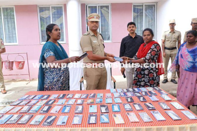 Tirunelveli Cyber Police Return 100 Phones