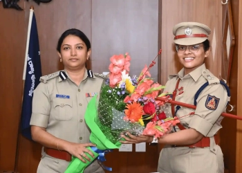 Mrs. Bindu Mani R.N. Takes Charge as Mysuru DCP