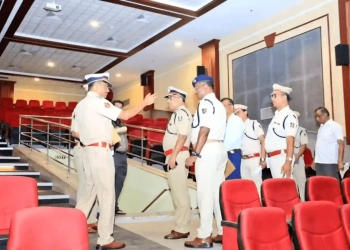 DG State Defense Reviews Cuttack Security for President’s Visit