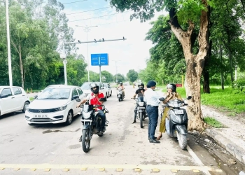 Chandigarh Police Promote Road Safety Awareness