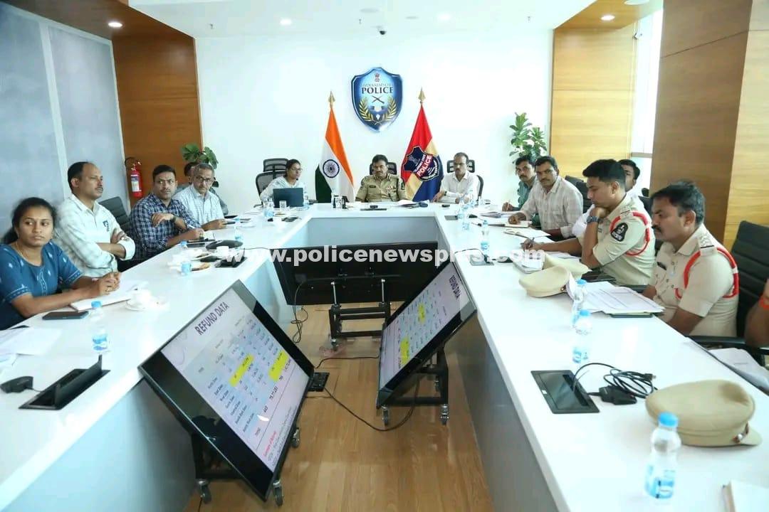 Hyderabad CP Reviews Cyber Cells’ Progress, Notes Major Gains