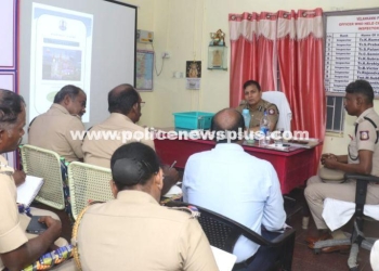 DIG Reviews Security for Velankanni Festival