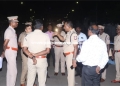 Police Inspect Security Ahead of Velankanni Festival