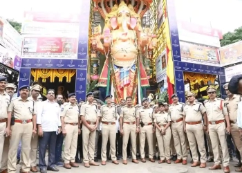Hyderabad Police Ensure Peaceful Immersion