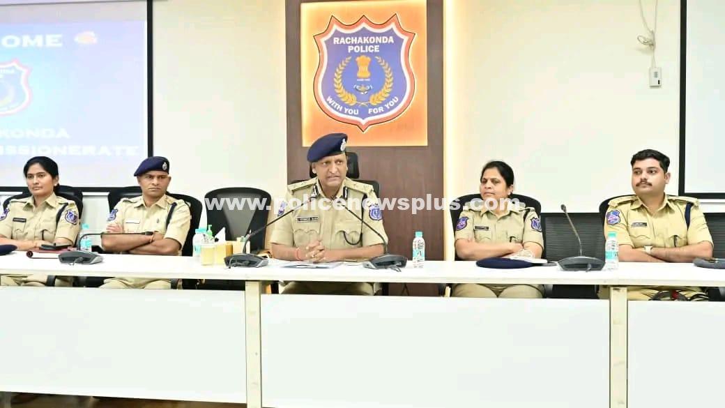 Rachakonda CP Honors 65 Officers