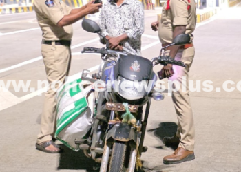 Srikakulam Police Enforce Road Safety