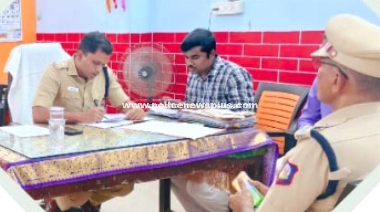 SP Inspects Kulathur Police Station