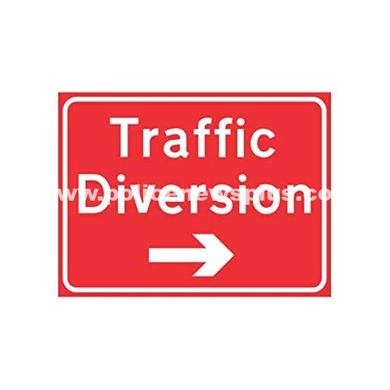 Traffic Diverted for Ganesh Immersion