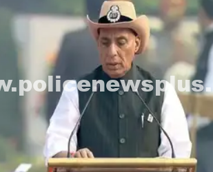 Defence Minister Rajnath Singh Honors Police Heroes