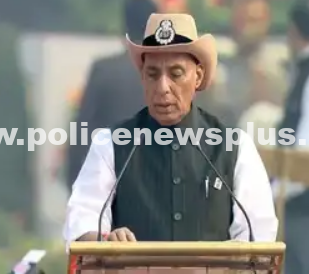 Defence Minister Rajnath Singh Honors Police Heroes